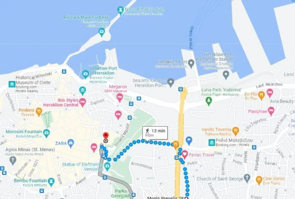 Central Fully Equipped Apartment In Heraklion, Crete Greece